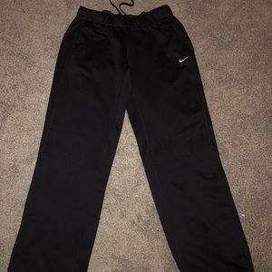 Black Nike sweatpants